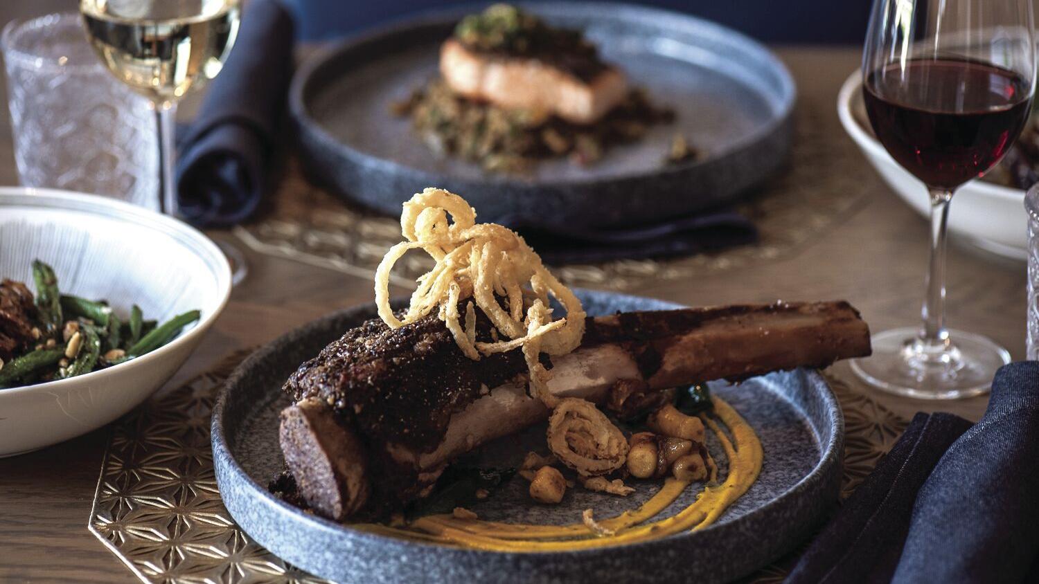 Dish of the Month: Long Bone Short Rib Pastrami from ARIA